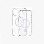 Crystal Transparent iPhone Case with Magnetic