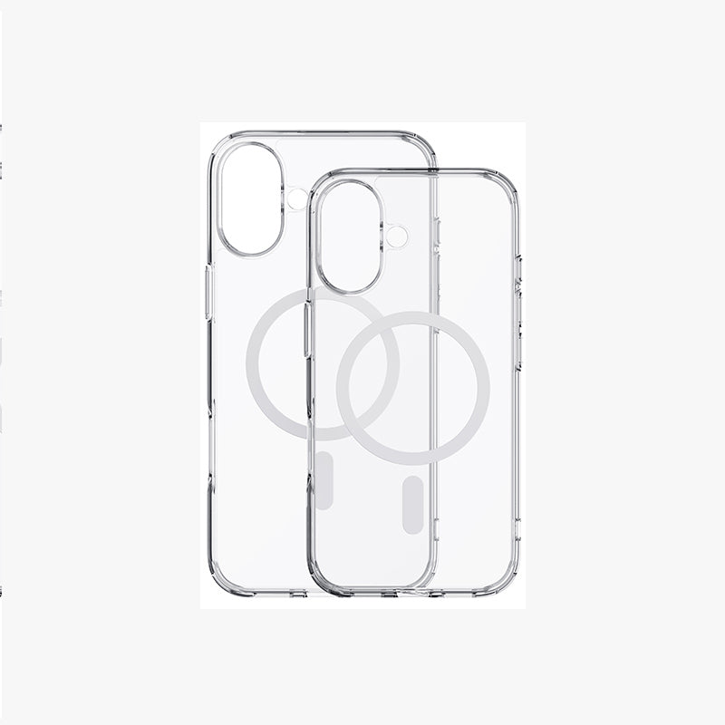 Crystal Transparent iPhone Case with Magnetic