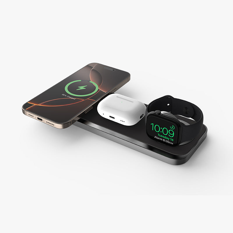 Desktop Wireless Charging Station 3 in1