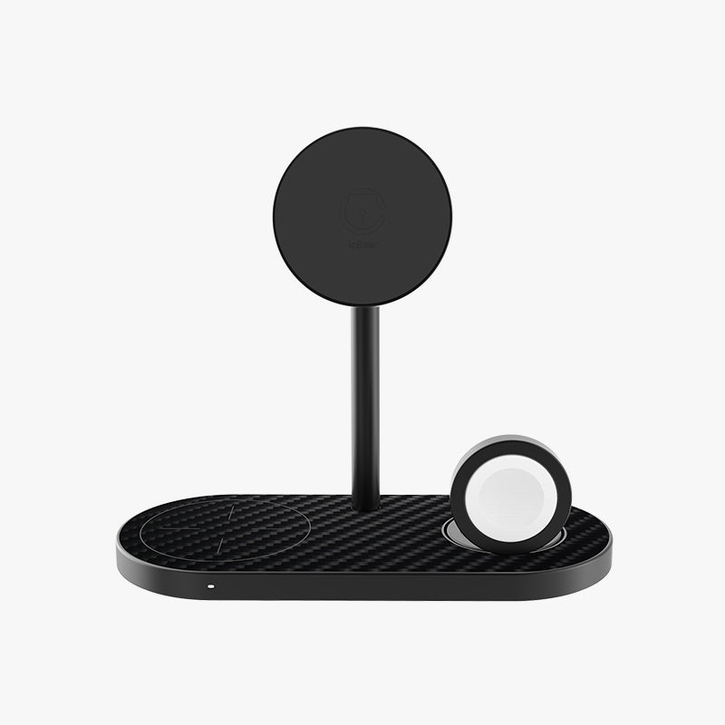 Kevlar Wireless Charging Station 3 in1