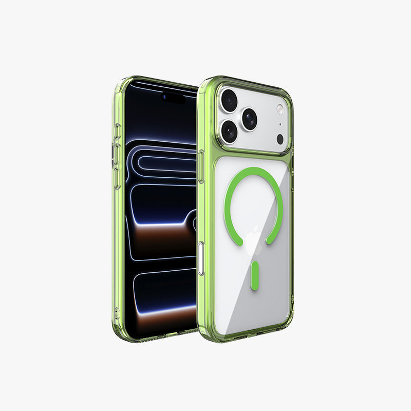 Transparent Coloful Case with Magnetic