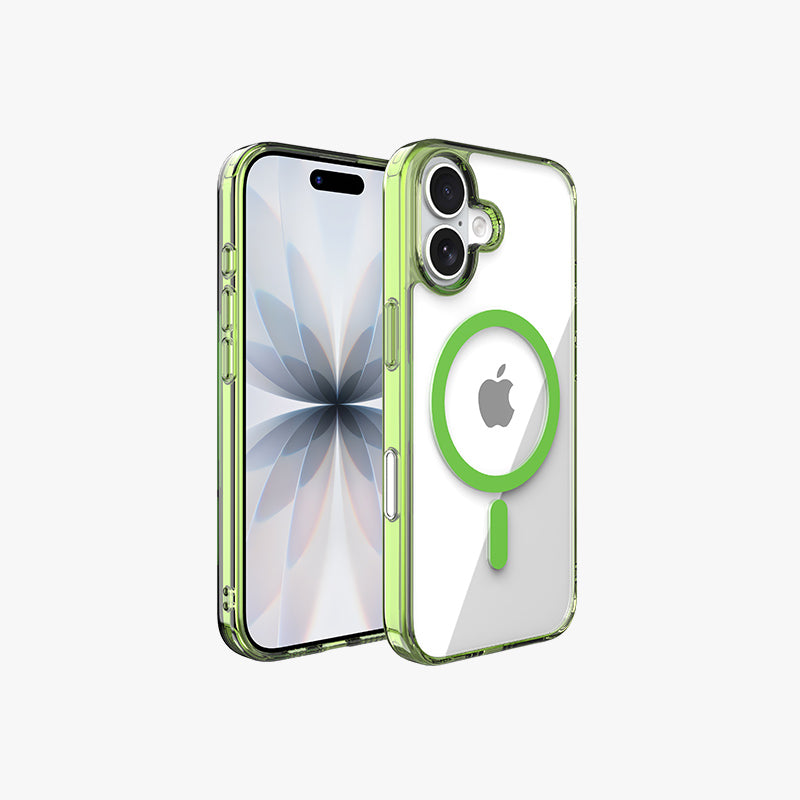 Transparent Coloful Case with Magnetic