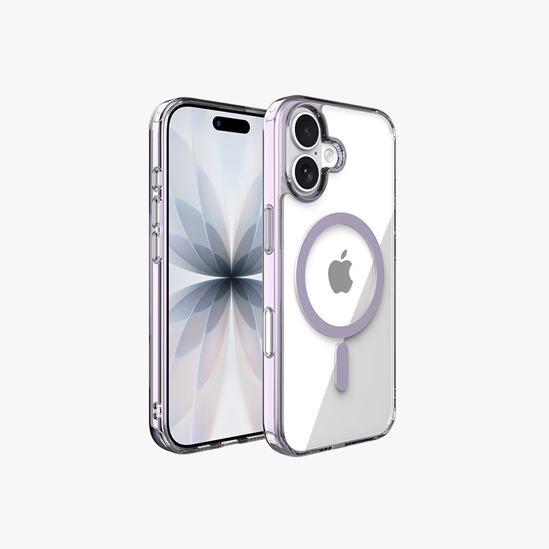 Transparent Coloful Case with Magnetic